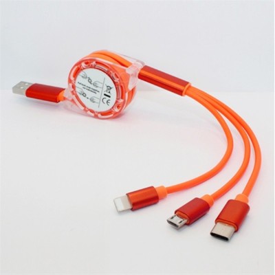 一拖三數(shù)據線伸縮系列 一拖三數(shù)據線伸縮系列