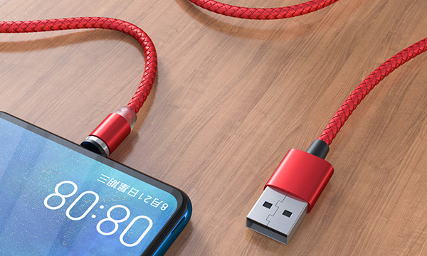 磁吸三合一數據線