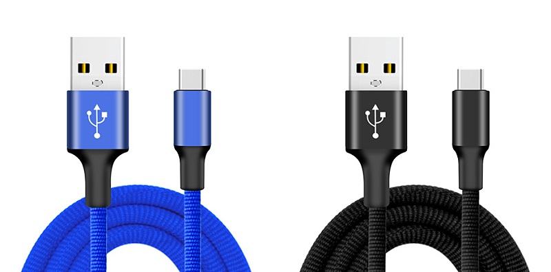 鋁合金布藝編織Type-C數(shù)據(jù)線 鋁合金布藝編織Type-C數(shù)據(jù)線